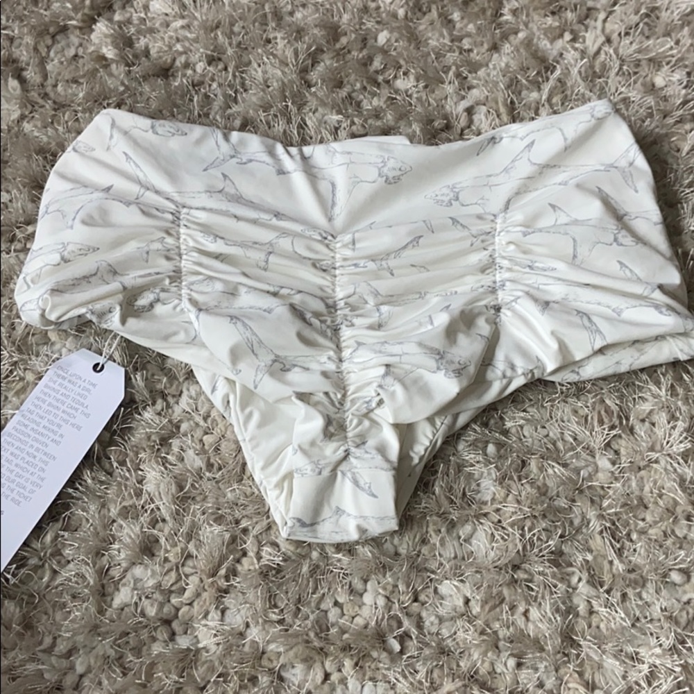 Boys + Arrows Shark Bait Franny Bikini Bottoms - Picture 7 of 8